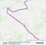 143 Route: Schedules, Stops & Maps - Bahnbrücken Kindergarten (Updated)