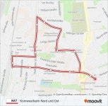 n47 Route: Schedules, Stops & Maps - Kornwestheim (Updated)