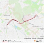 U83 Route: Schedules, Stops & Maps - D-GHeim, Krankenhaus (Updated)