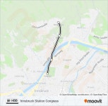 hbb Route: Schedules, Stops & Maps - Innsbruck Station Congress (Updated)