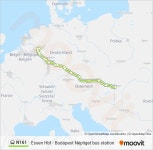 N161 Route: Schedules, Stops & Maps - Budapest Népliget Bus Station (Updated)