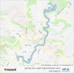 25A Route: Schedules, Stops & Maps - Operational Station/National Insurance→HaRav Avraham Ravitz/Mazal Taleh (Updated) 25A... 