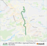 339 Route: Schedules, Stops & Maps - Gujarwadi Phata Pmt Bus Stand (Updated)
