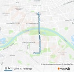 242 Route: Schedules, Stops & Maps - Gl.Kolodvor (Updated)