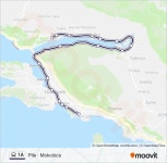 1A Route: Schedules, Stops & Maps - Pile - Mokošica (Updated)