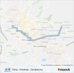 28 Route: Schedules, Stops & Maps - Elang (Updated)