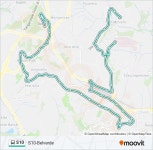 s10 Route: Schedules, Stops & Maps - S10-Belverde (Updated)
