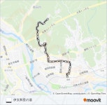 田代の郷温泉線 Route: Schedules, Stops & Maps - 伊太和里の湯 (Updated)