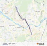 741 Route: Schedules, Stops & Maps - Yeomgok Intersection (Updated)
