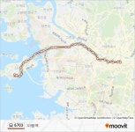6703 Route: Schedules, Stops & Maps - Sapyeong Station (Updated)