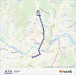 146 Route: Schedules, Stops & Maps - Gangnam Station (Updated)