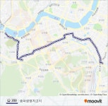 350 Route: Schedules, Stops & Maps - 송파공영차고지 (Updated)
