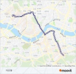 472ルート：スケジュール、停車地、地図-개포동 （アップデート済み）