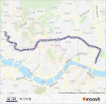 721 Route: Schedules, Stops & Maps - 북가좌동 (Updated)