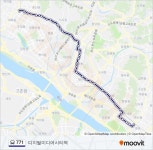 771 Route: Schedules, Stops & Maps - 디지털미디어시티역 (Updated)