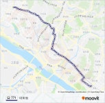 771 Route: Schedules, Stops & Maps - Daehwa-dong (Updated)
