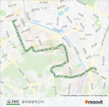 3425 Route: Schedules, Stops & Maps - 송파공영차고지 (Updated)