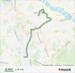6637 Route: Schedules, Stops & Maps - Noonsa-dong (Updated)