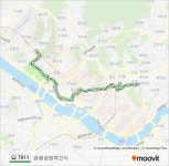 7011 Route: Schedules, Stops & Maps - Eunpyeong Public Depot (Updated)
