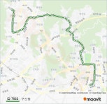 7022 Route: Schedules, Stops & Maps - Gusan-dong (Updated)