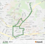 7024 Route: Schedules, Stops & Maps - Bongwonsa (Updated)