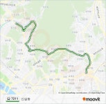 7211 Route: Schedules, Stops & Maps - Sindol-dong (Updated)