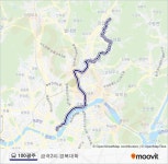 100광주 Route: Schedules, Stops & Maps - 금곡2리.경복대학 (Updated)