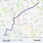 11-1광명ルート：スケジュール、停車地、地図-도덕산도시자연공원