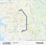 1553 GWANGJU Route: Schedules, Stops & Maps - Suwon University (Updated)
