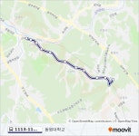 1113-11광주路线：日程，站点和地图-동원대학교