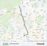 1014路线：日程，站点和地图-성북생태체험관