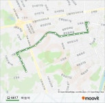 6617 Route: Schedules, Stops & Maps - Mokdong Station (Updated)