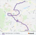 현대사원아파트→도지초등학교 (Updated) 8 Route: Schedules... Stops & Maps - 현대사원아파트‎→도지초등학교 (Updated)
