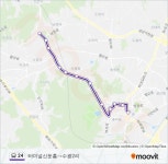 24 Route: Schedules, Stops & Maps - 터미널신둔홈→수광2리 (Updated) 24 Route: Schedules, Stops & Maps - 터미널신둔홈... 