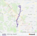 223 Route: Schedules, Stops & Maps - 이천터미널→송갈2리 (Updated) 223 Route: Schedules, Stops & Maps - 이천터미널... 