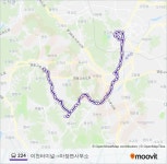 224 Route: Schedules, Stops & Maps - 이천터미널→마장면사무소 (Updated) 224 Route: Schedules, Stops & Maps - 이천터미널... 