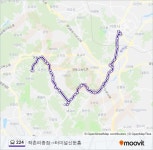 224 Route: Schedules, Stops & Maps - 작촌리종점→터미널신둔홈 (Updated) 224 Route: Schedules, Stops & Maps - 작촌리종점... 