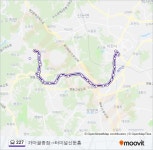 227 Route: Schedules, Stops & Maps - 가마골종점→터미널신둔홈 (Updated) 227 Route: Schedules, Stops & Maps - 가마골종점... 