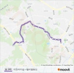 243 Route: Schedules, Stops & Maps - 이천터미널→엘리엘동산... Schedules, Stops & Maps - 이천터미널‎→엘리엘동산 (Updated)