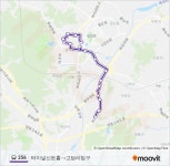 256 Route: Schedules, Stops & Maps - 터미널신둔홈→고담리입구 (Updated) 256 Route: Schedules, Stops & Maps - 터미널신둔홈... 