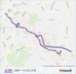 289 Route: Schedules, Stops & Maps - 상활리→터미널신둔홈 (Updated) 289 Route: Schedules, Stops & Maps - 상활리... 