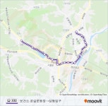 332 Route: Schedules, Stops & Maps - 보건소.공설운동장→삼동입구 (Updated) 332 Route: Schedules, Stops & Maps - 보건소.... 