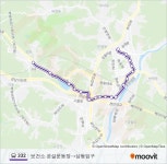 332 Route: Schedules, Stops & Maps - 보건소.공설운동장→삼동입구 (Updated) 332 Route: Schedules, Stops & Maps - 보건소.... 