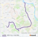 924 Route: Schedules, Stops & Maps - 태평터미널→산림조합앞 (Updated) 924 Route: Schedules, Stops & Maps - 태평터미널... 