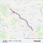 2811 Route: Schedules, Stops & Maps - 태평리→터미널신둔홈 (Updated) 2811 Route: Schedules, Stops & Maps - 태평리... 