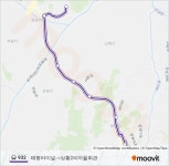 932 Route: Schedules, Stops & Maps - 태평터미널→상황2리마을회관 (Updated) 932 Route: Schedules, Stops & Maps - 태평터미널... 