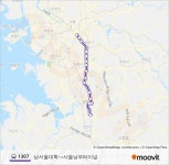 1307 Route: Schedules, Stops & Maps - Namseoul University... (Updated) 1307 Route: Schedules, Stops & Maps - Namseoul University... 