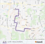 19 Route: Schedules, Stops & Maps - 소사역→테크노파크4단지... Schedules, Stops & Maps - 소사역‎→테크노파크4단지 (Updated)