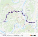 583 Route: Schedules, Stops & Maps - Jeongok Terminal→Baekhak Middle School Supply Center (Updated) 583 Route: Schedules, Stops... 