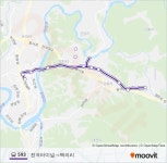 593 Route: Schedules, Stops & Maps - 전곡터미널→백의리 (Updated) 593 Route: Schedules, Stops & Maps - 전곡터미널‎→백의리... 